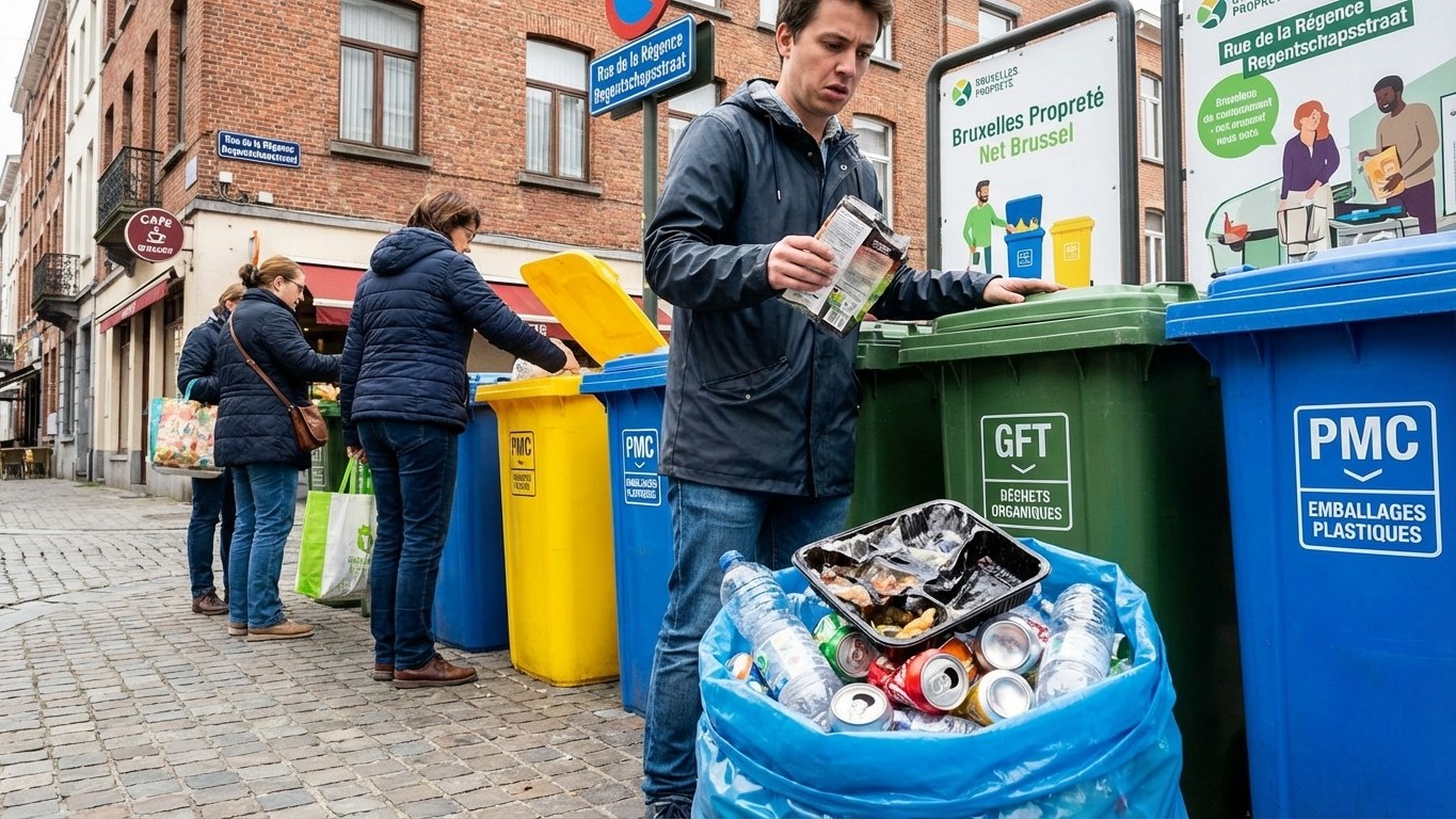 Collecte de recyclage : une erreur courante pourrait invalider les efforts en Belgique aussi