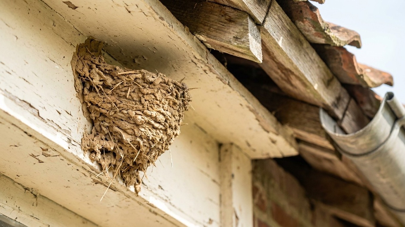 Ce voisin a retiré un nid d'hirondelle vide sous son toit en avril : l'amende qu'il a reçue a stupéfié tout le quartier