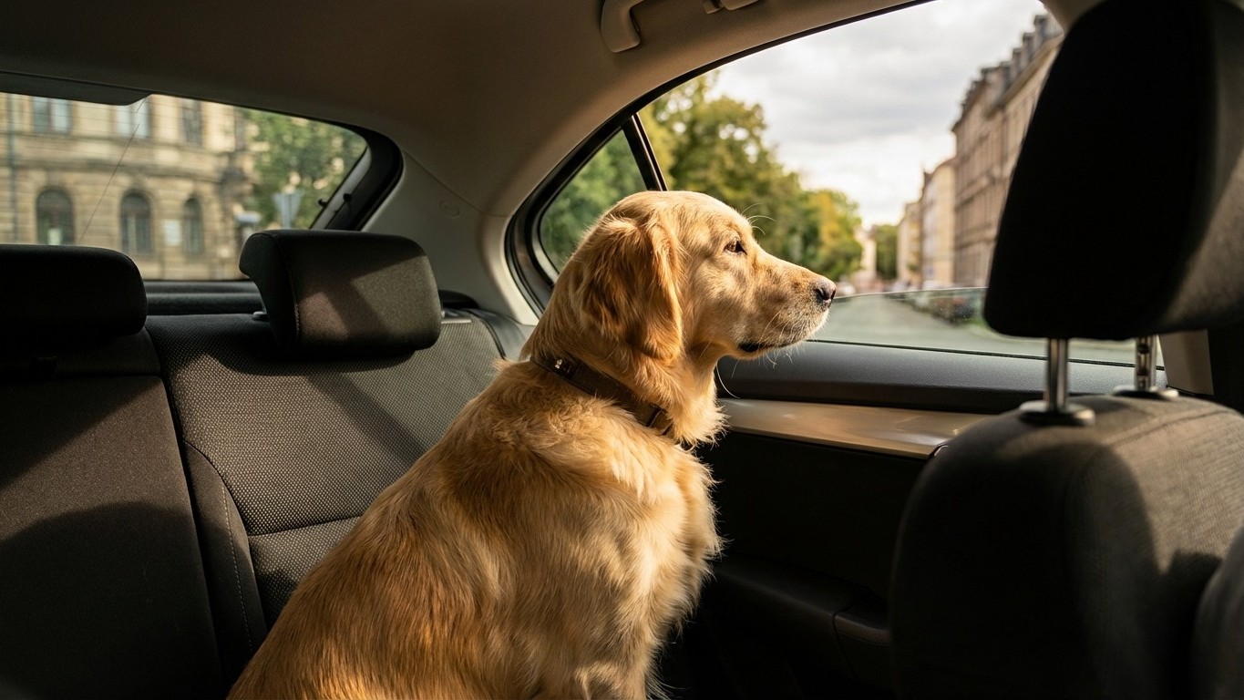 Depuis avril, poser son chien sur la banquette arrière sans cet accessoire peut coûter très cher en Belgique