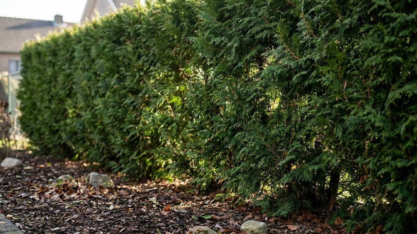 Votre haie de thuyas est là depuis 20 ans et vous pensez être tranquille : ce que dit vraiment la loi en Wallonie