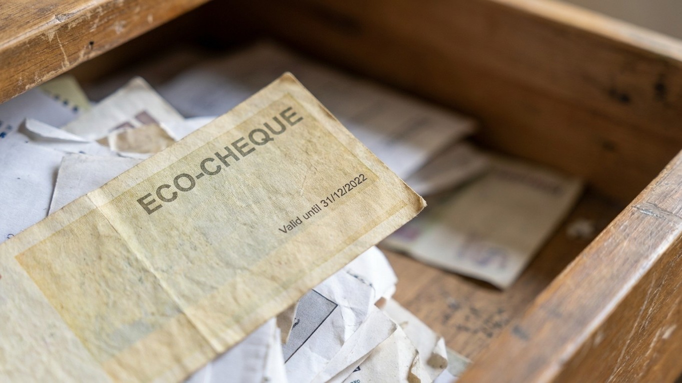 J'ai retrouvé mes éco-chèques périmés dans un tiroir : une collègue des RH m'a dit qu'il restait une seule chose à faire a...