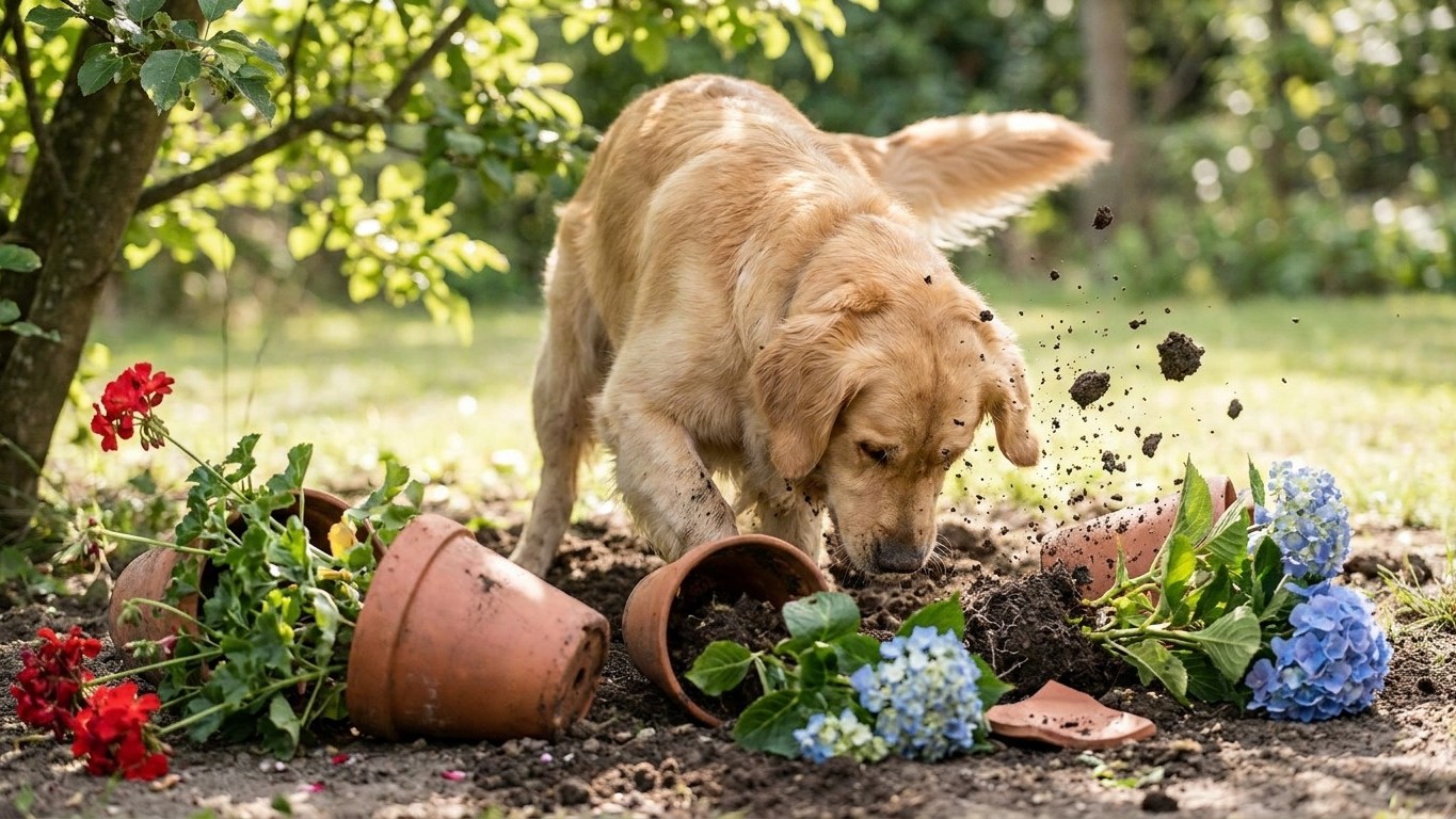Votre chien abîme le jardin du voisin : la ligne à 35 € que personne ne lit dans son assurance habitation
