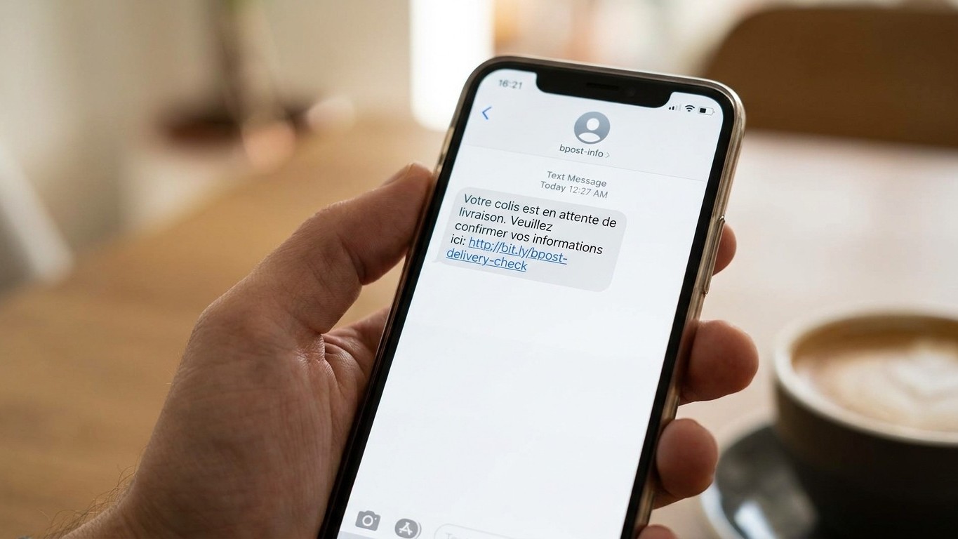 J'ai cliqué sur le SMS de suivi bpost en attendant mon colis des soldes : quand j'ai vu ce que demandait la page, il était...