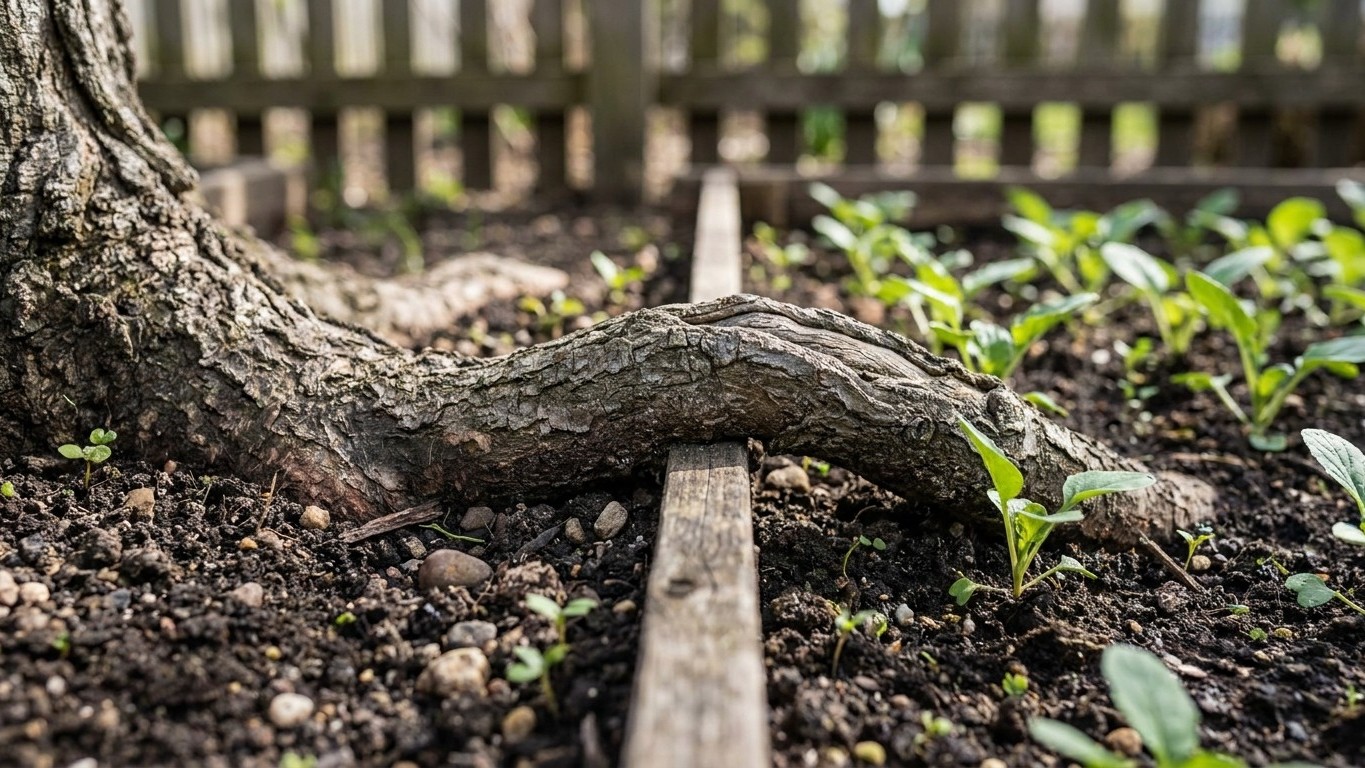 Je laissais les racines du voisin étouffer mes légumes en pensant que seules les branches se réclamaient : un juriste m'a ...