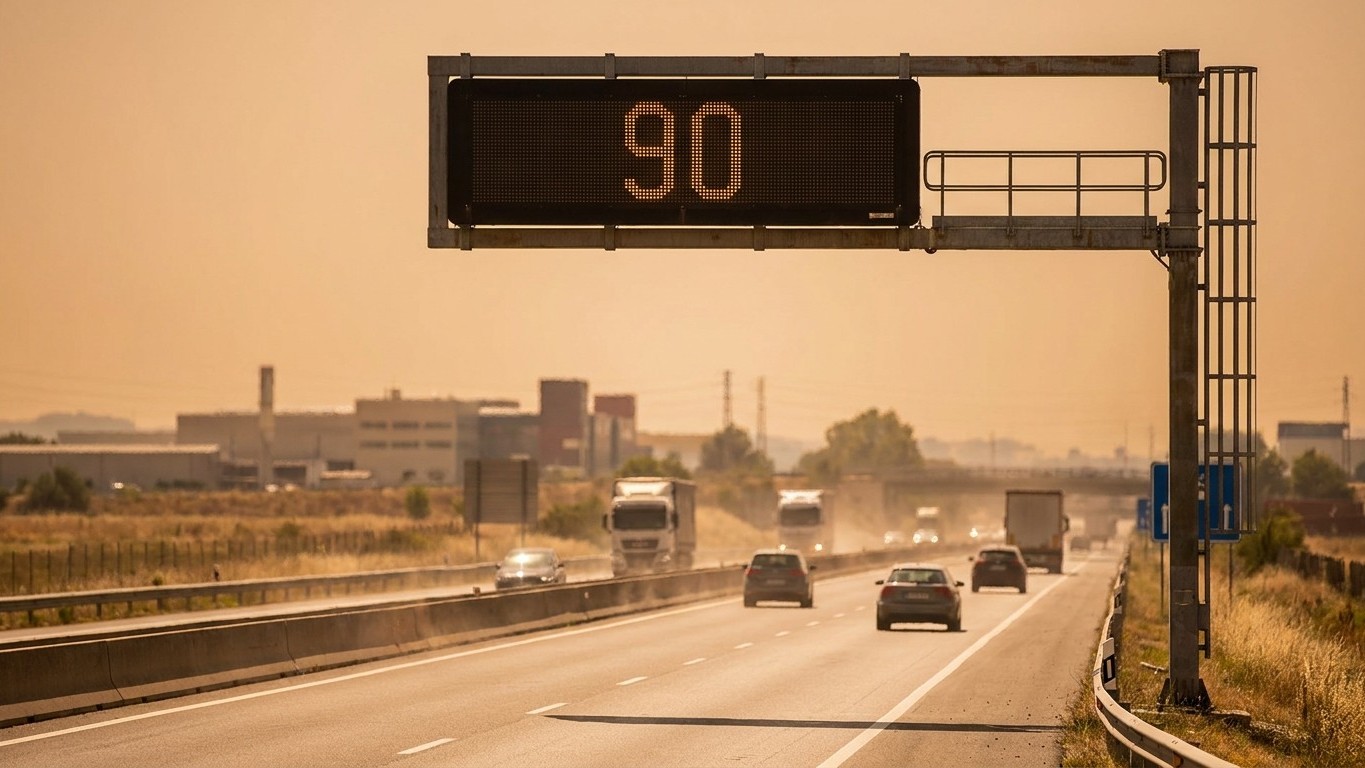La Wallonie fait tomber la vitesse à 90 km/h sur ses autoroutes chaque été depuis des années : la raison tient à un chiffr...