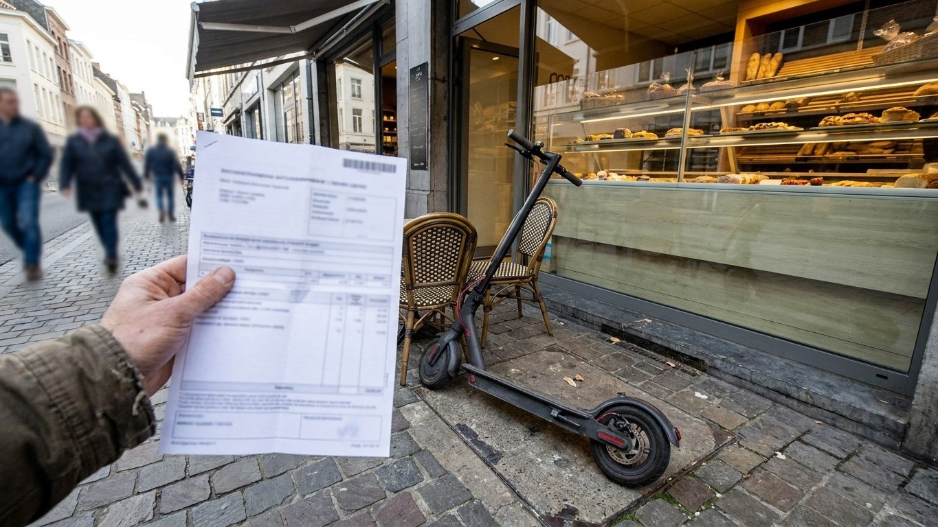 Fini la trottinette électrique sur le trottoir : un simple arrêt devant la boulangerie peut désormais coûter 58 € sur-le-c...
