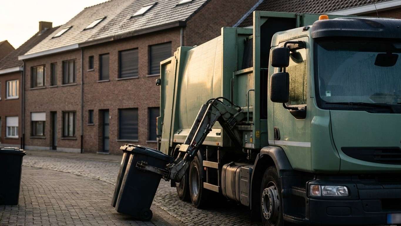 J'ai appelé l'intercommunale pour le vacarme des poubelles sous ma fenêtre juste pour qu'ils décalent le passage : on m'a ...