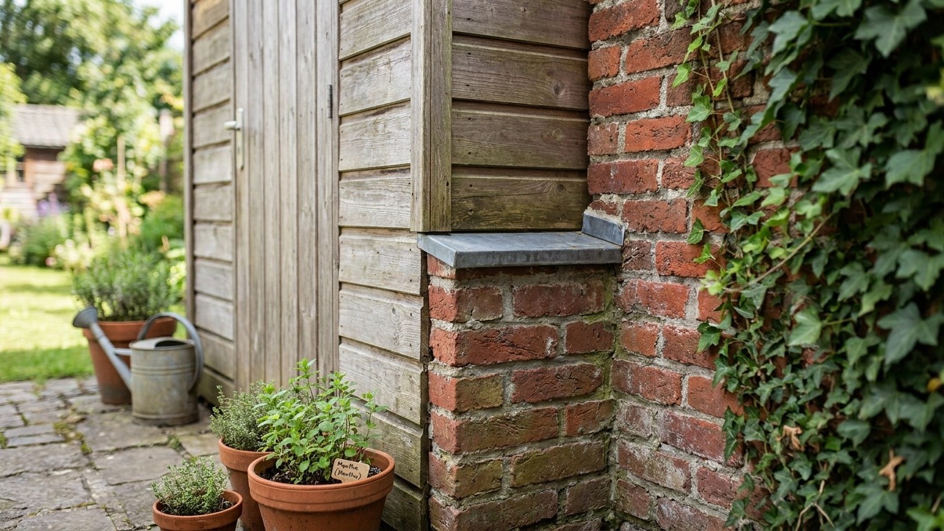 J'ai adossé mon abri de jardin au mur du voisin juste pour gagner deux mètres de terrain : c'est ce que je devais lui rach...