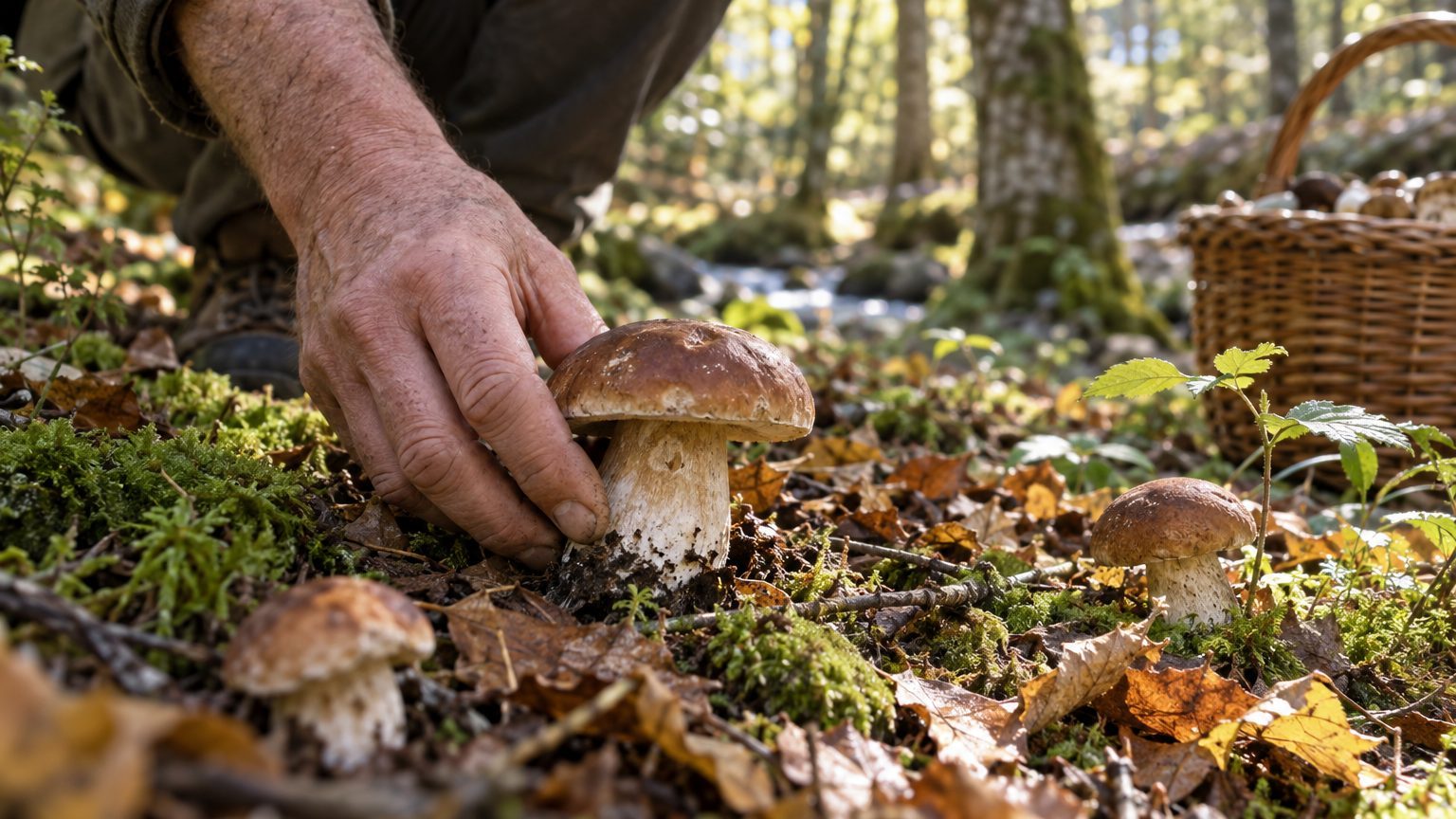 J'ai mangé une poêlée de champignons cueillis dans les bois près de Dinant et je me sentais déjà mieux le lendemain soir :...