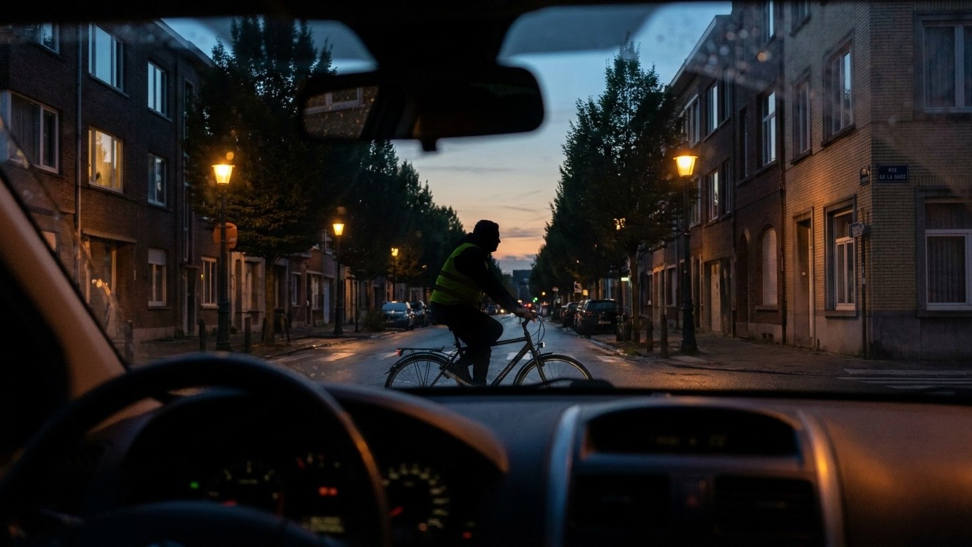 « Je pensais que mon gilet fluo et les réverbères suffisaient à me rendre visible à vélo » : ce que l'assureur de la voitu...