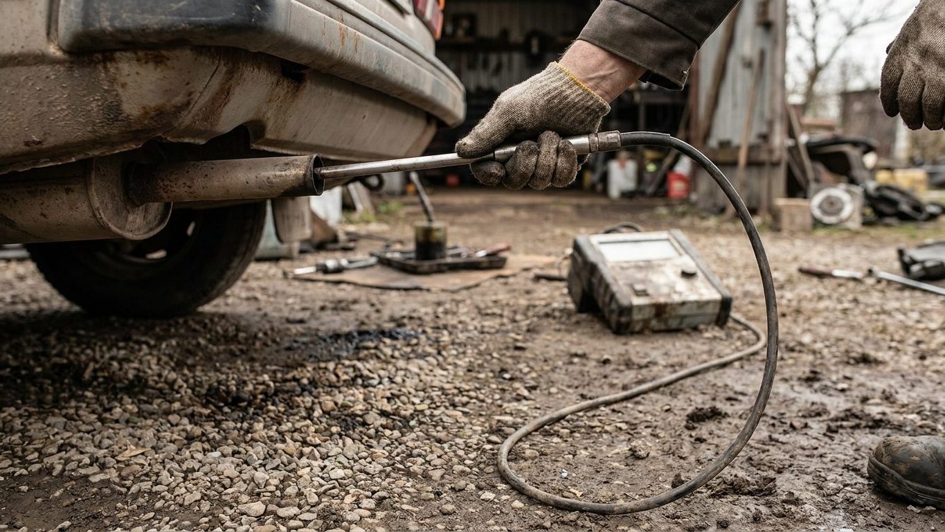 On s'obstine tous à croire qu'il faut de la fumée noire pour se faire recaler au contrôle technique : c'est ce compteur br...