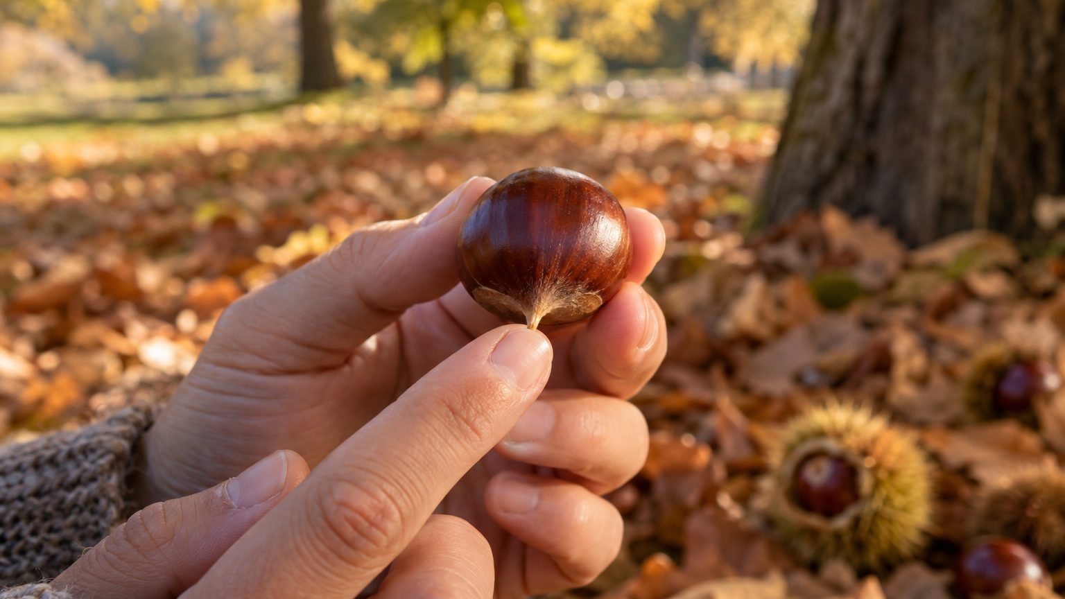 Plus personne dans ma famille ne ramasse de châtaignes au parc sans regarder d'abord le bout du fruit : l'an dernier, une ...