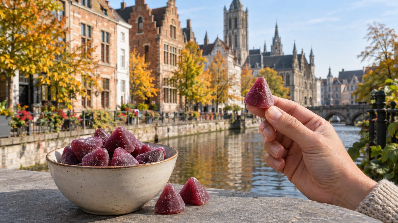 Cuberdon, c'est quoi : le bonbon belge en forme de nez, pourquoi son cœur est liquide et combien de temps il se garde