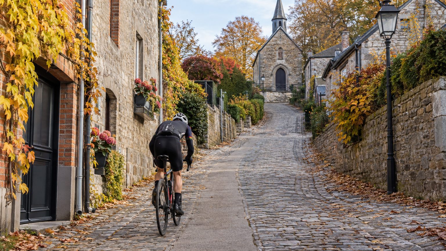 Mur de Huy, pourcentage : pente moyenne, passages les plus raides et conseils pour le grimper à vélo