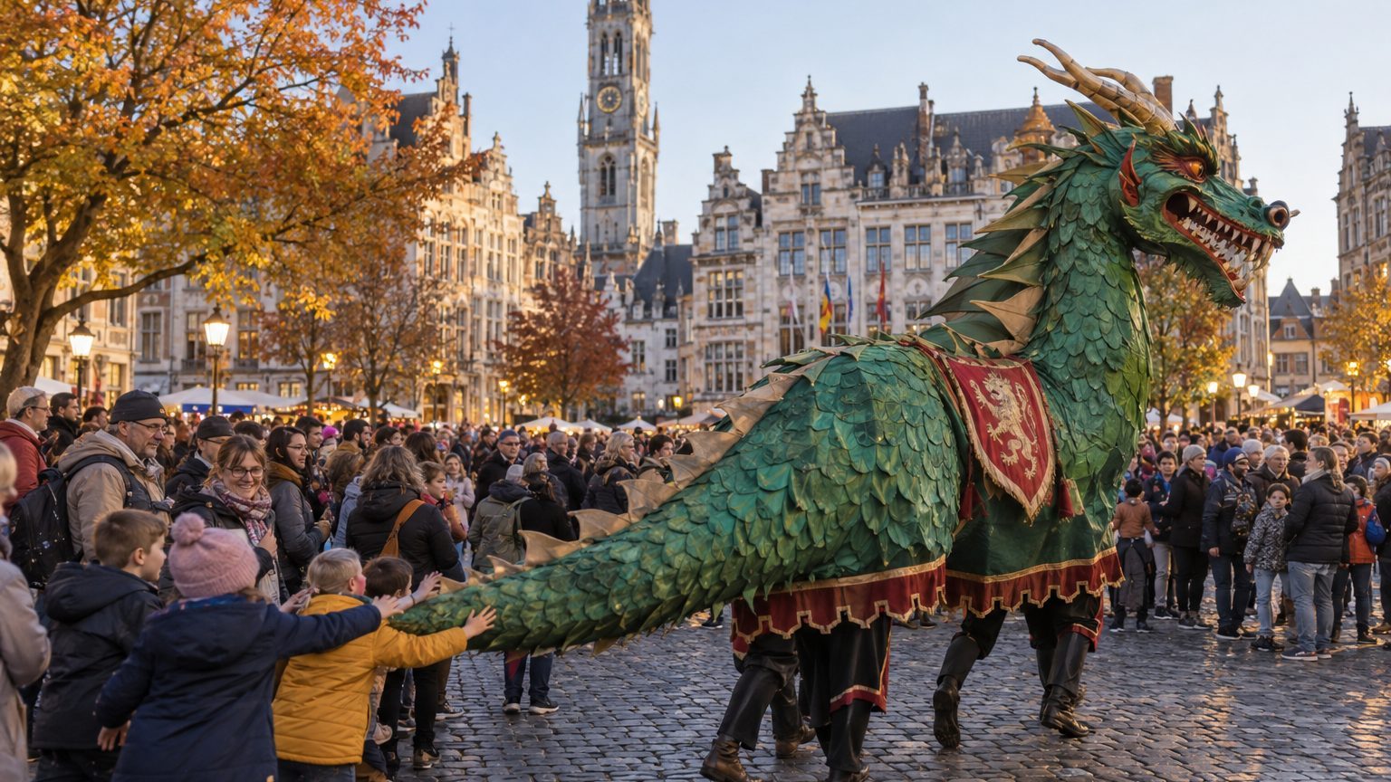 Pourquoi toucher le dragon au Doudou de Mons : la croyance des crins porte-bonheur et le déroulement du Lumeçon